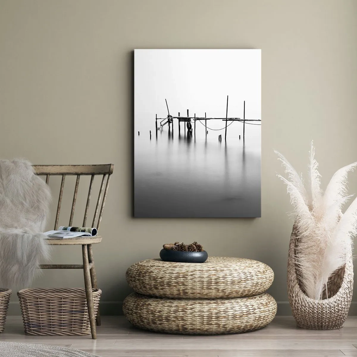 Vászonkép - Mi van, ha nincs világ? - 50x70 cm