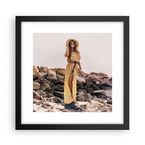 Poszter fehér keretben - A kövek varázsa - 30x30 cm