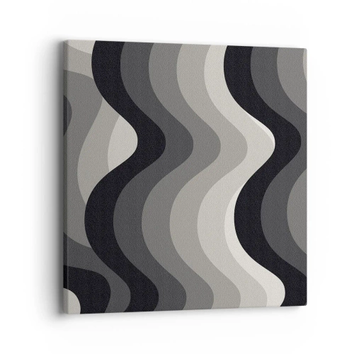 Vászonkép - Hullám a hullám után - 40x40 cm