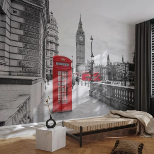 Öntapadós Fotótapéta Deluxe Sticker - London, kétségtelenül - Város, London, Építészet - 100x70 cm
