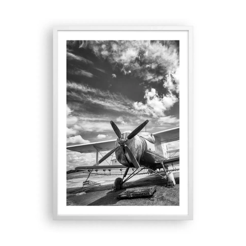 Poszter fekete keretben - Alig várom! - 50x70 cm