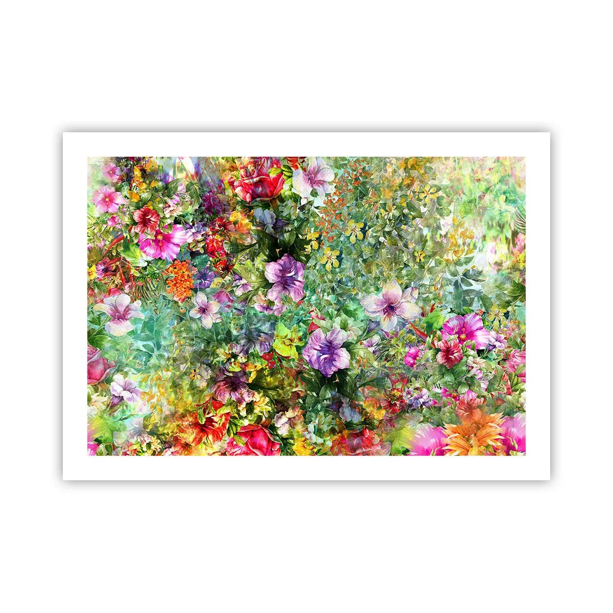 Poszter - Virágokban a vesztünk - 70x50 cm