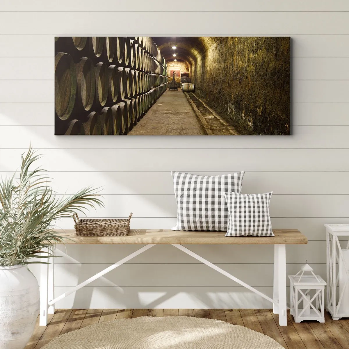 Vászonkép - Jó lefeküdni - 100x40 cm