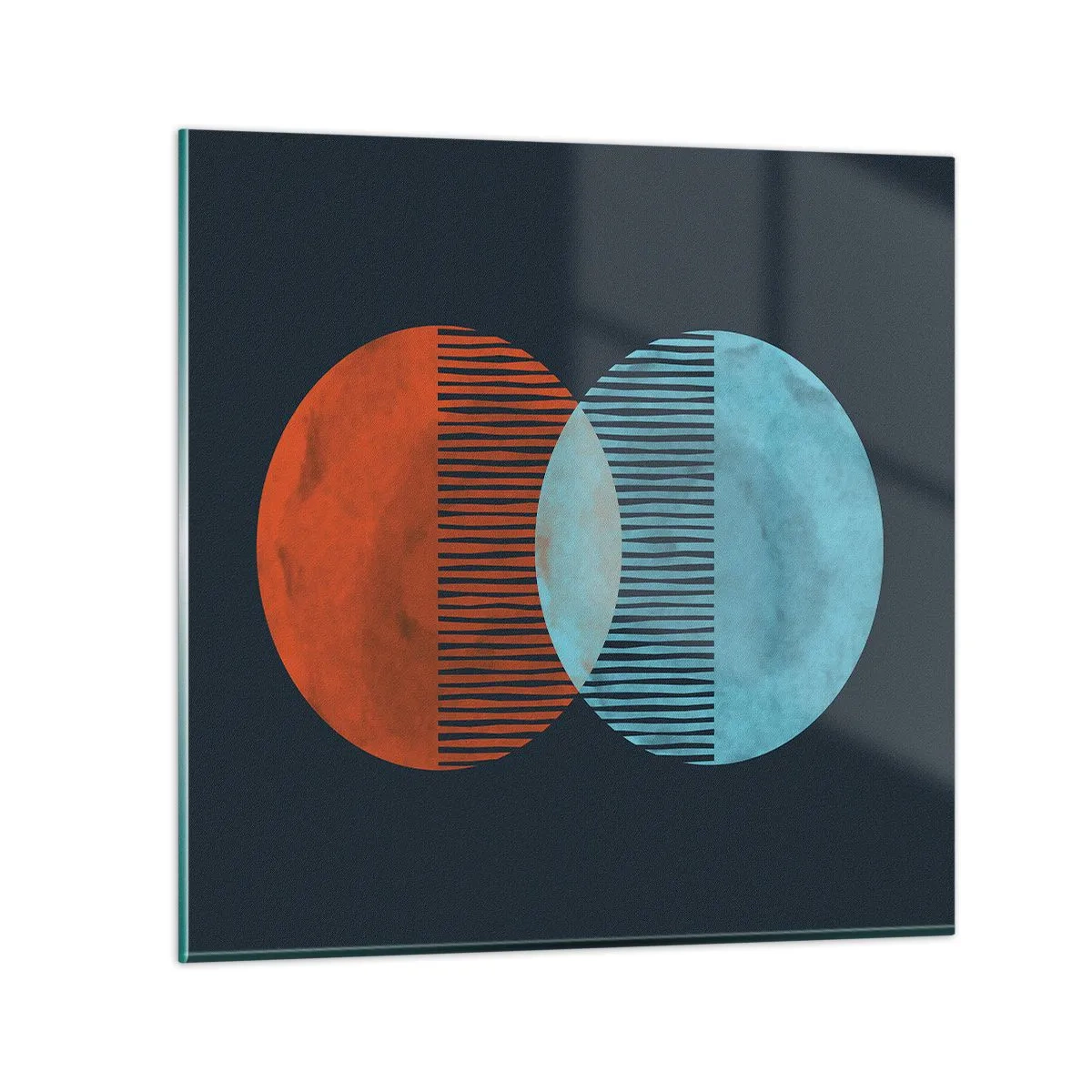 Üveg kép - Csillagászati fantázia - 60x60 cm