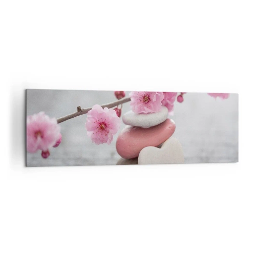 Vászonkép - Boldogság a cseresznyevirággal - 160x50 cm