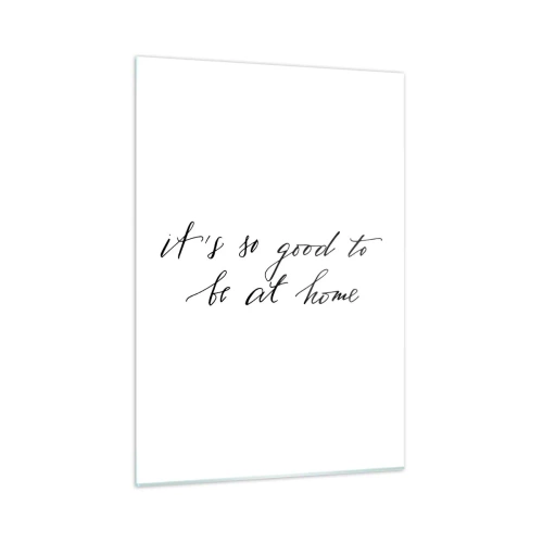 Üveg kép - Teljes igazság - 50x70 cm