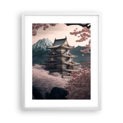 Poszter fekete keretben - A cseresznyevirágzás országa - 40x50 cm