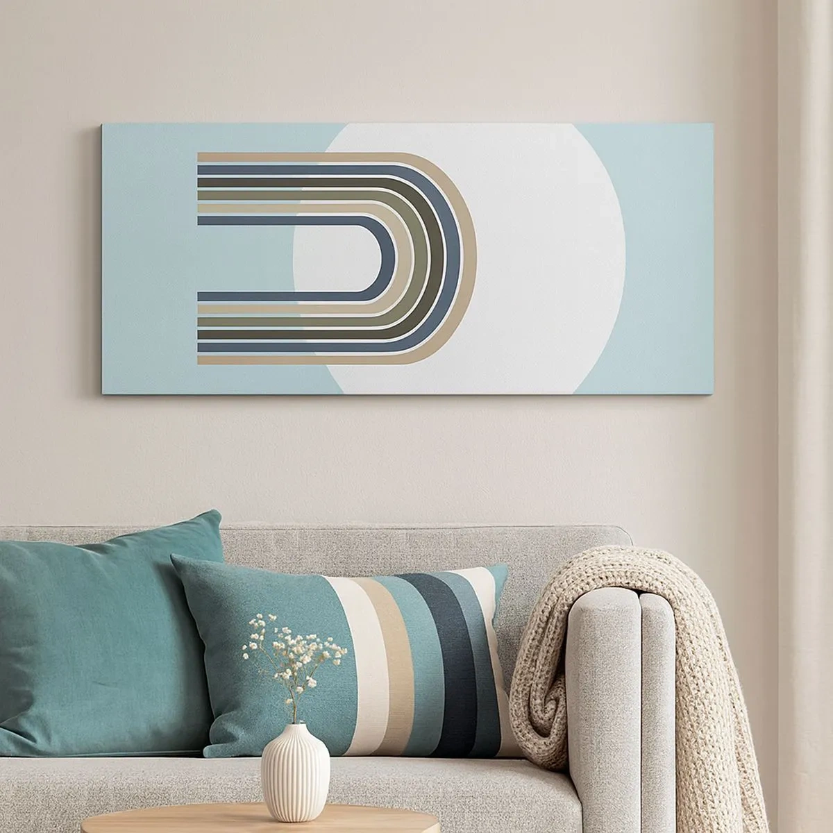 Vászonkép - Ellenállhatatlan vonzalom - 100x40 cm