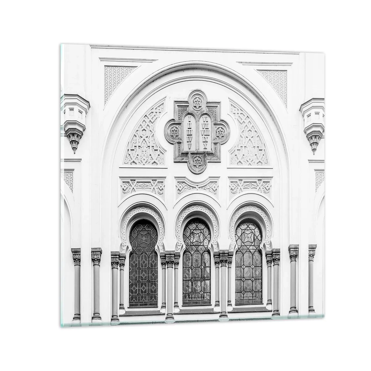 Üveg kép - A kultúrák határán - 70x70 cm