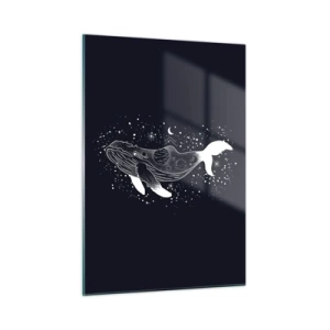 Üveg kép - Az univerzum óceánjában - 50x70 cm