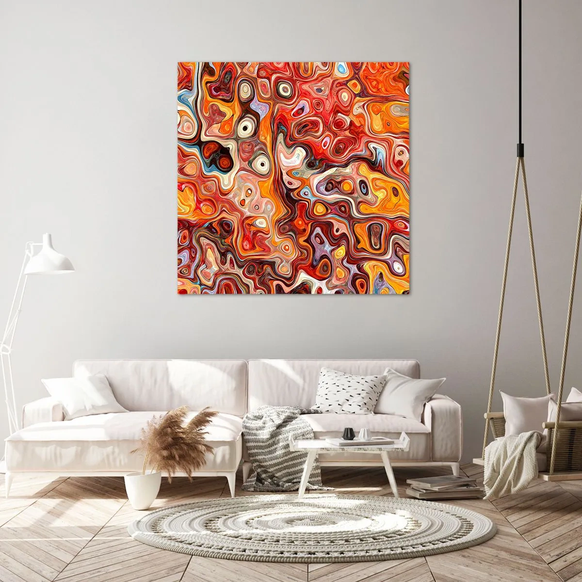 Vászonkép - Hogyha a diók a mézben olvadnának - 60x60 cm