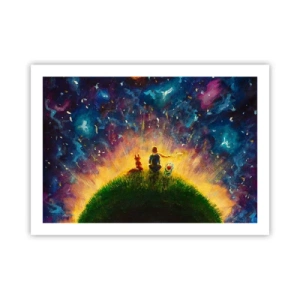 Poszter - Szerelem és barátság – az egész világ - 70x50 cm