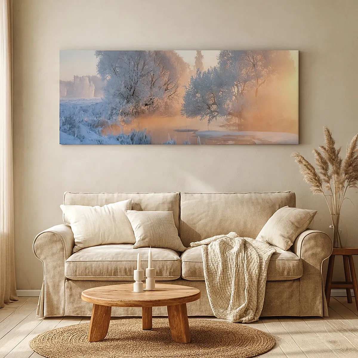 Vászonkép - A napos kristályban minden ragyog - 30x30 cm