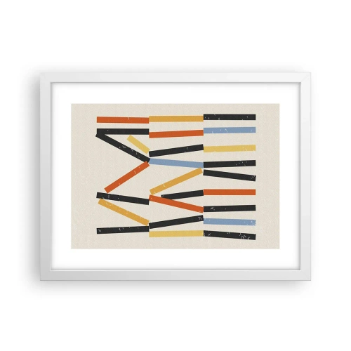 Poszter fekete keretben - Vízszintes kompozíció - 40x30 cm