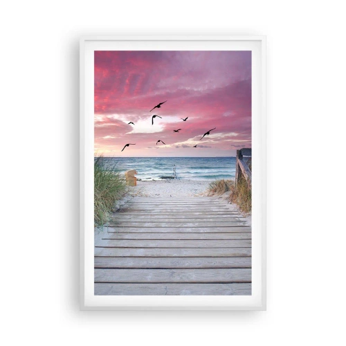 Poszter fekete keretben - Balti impresszió - 61x91 cm