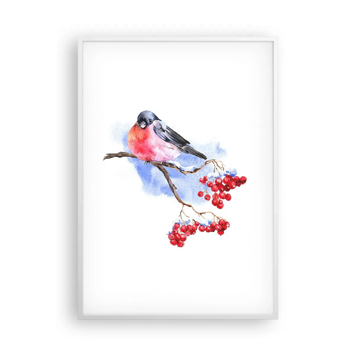 Poszter fekete keretben - Téli színben - 70x100 cm