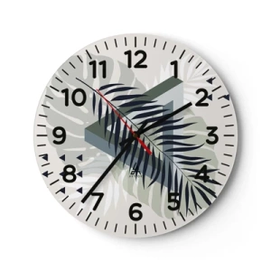 Falióra, Óra - Természet és geometria – két rend? - 30x30 cm