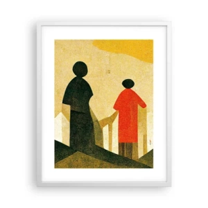 Poszter fekete keretben - Még messze van - 40x50 cm