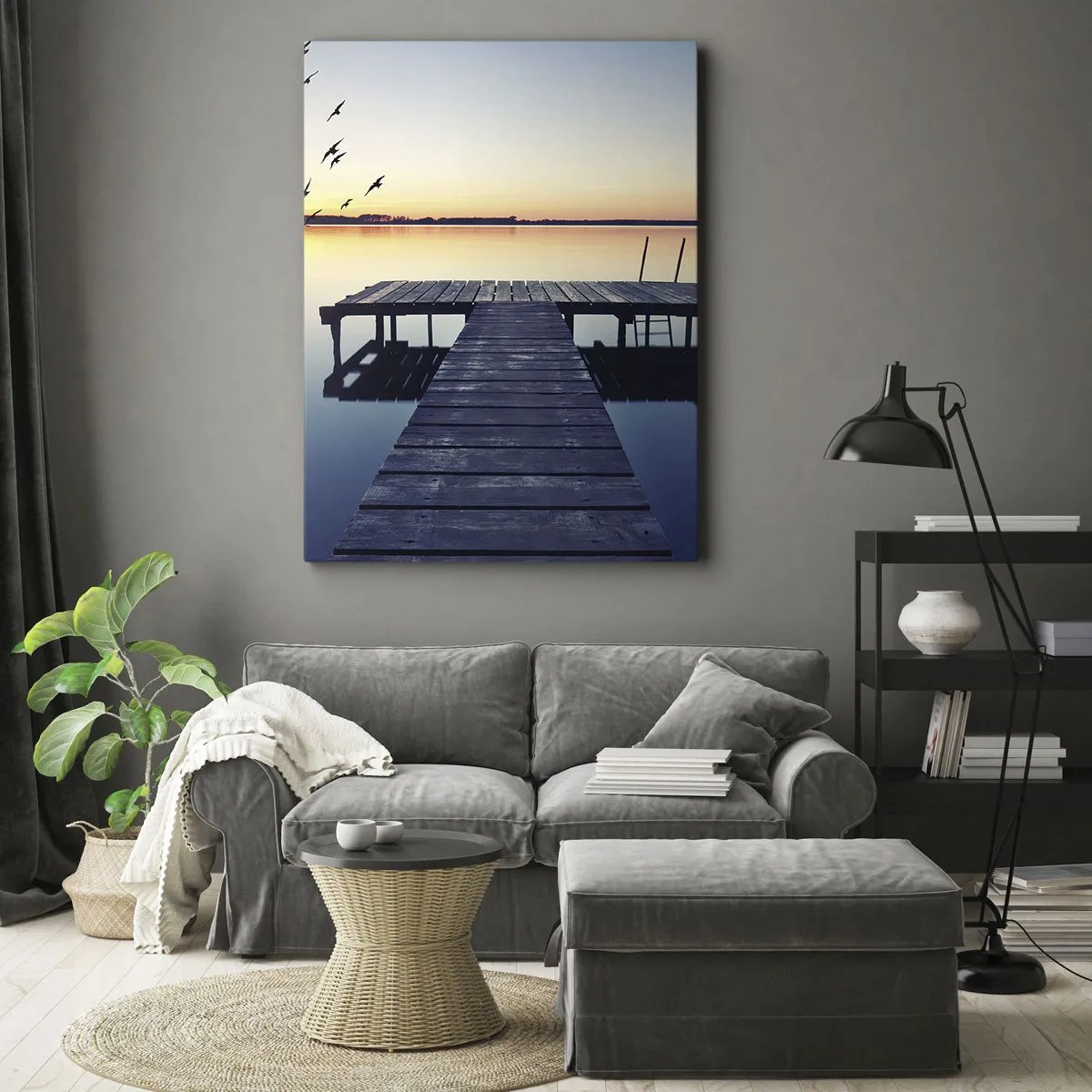 Vászonkép - Jó nap volt - 45x80 cm