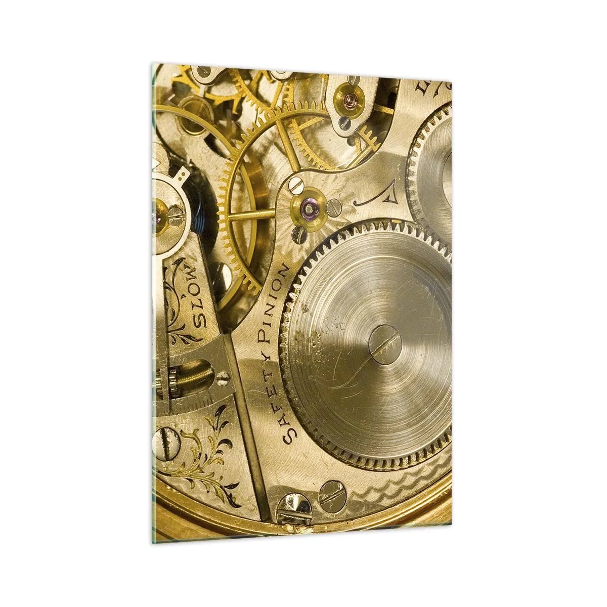 Üveg kép - Haladj a korral - 50x70 cm