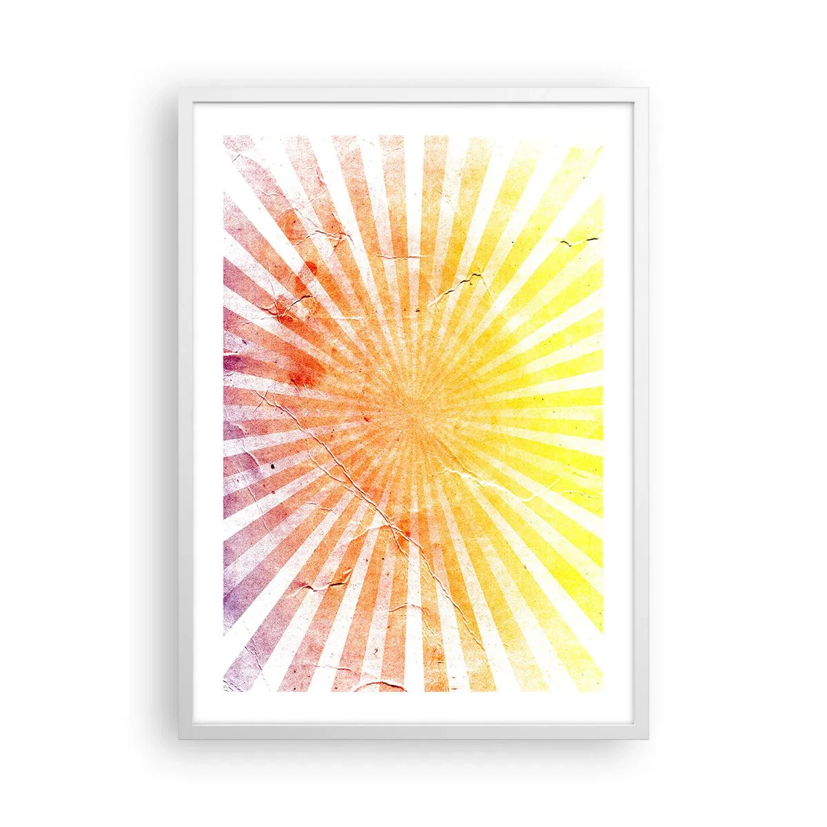 Poszter fekete keretben - Napkelte és napnyugta - 50x70 cm