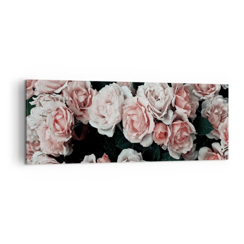 Vászonkép - Rózsaszín ansamble - 140x50 cm