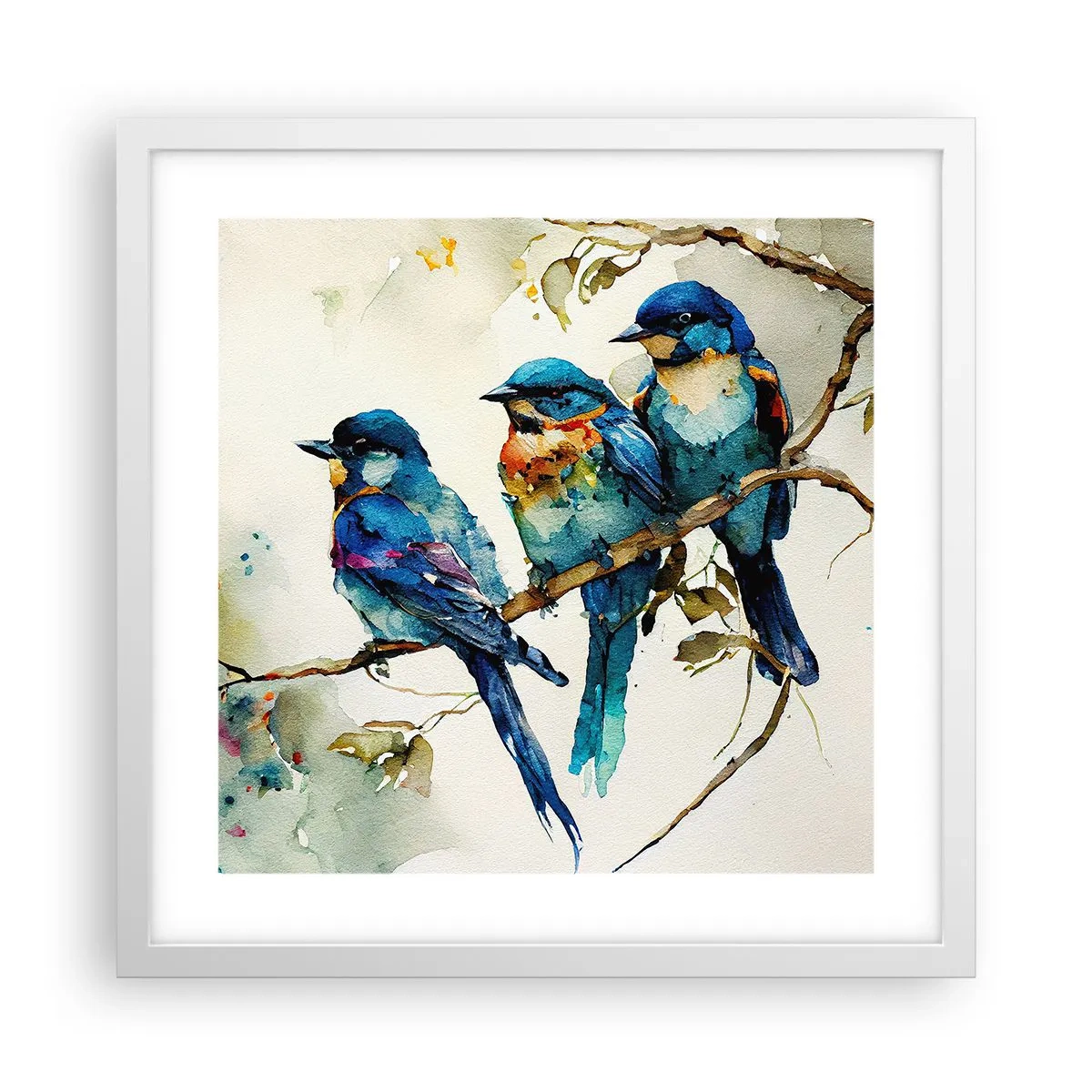 Poszter fekete keretben - Megsértődött? - 40x40 cm