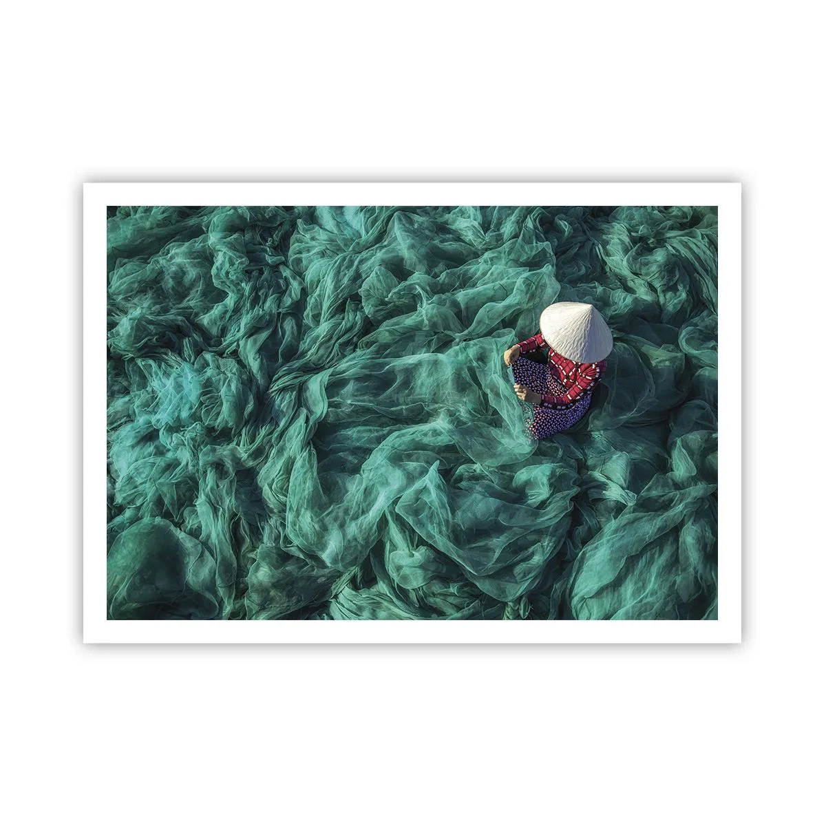 Poszter - A hálók tengerében - 100x70 cm