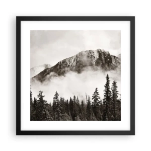 Poszter fehér keretben - Gránit uralkodó - 40x40 cm