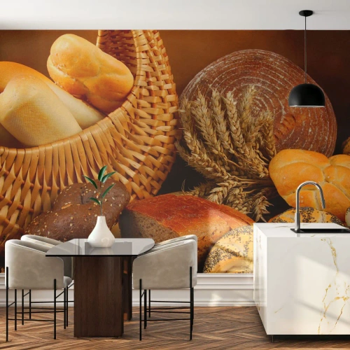 Fotótapéta Premium Sand - Megint megúsztuk - Gasztronómia, Kenyér, Kenyér - 100x70 cm