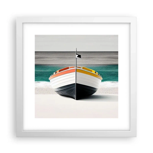 Poszter fekete keretben - A maga helyén - 30x30 cm