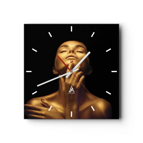 Falióra, Óra - Mint az arany selyem - 30x30 cm