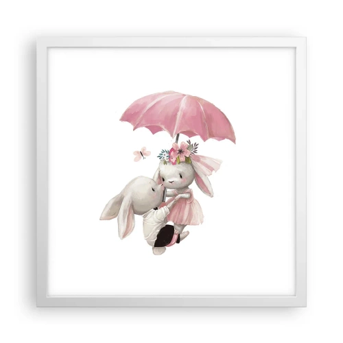 Poszter fekete keretben - Ez a szerelem - 40x40 cm