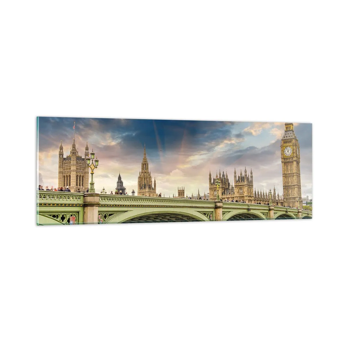 Üveg kép - Az idő megállt a Birodalomban - 90x30 cm