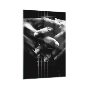 Üveg kép - Művész imája - 70x100 cm