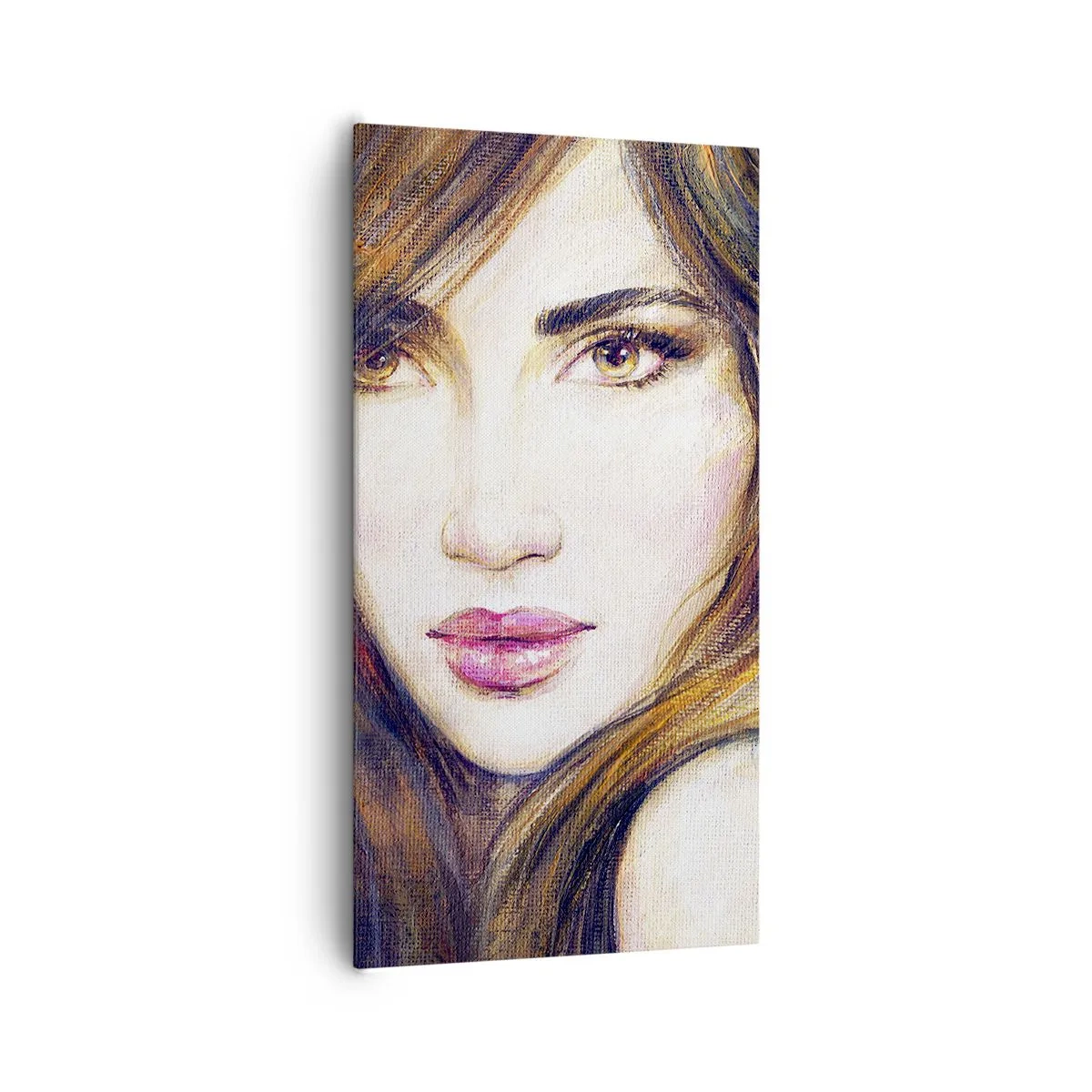 Vászonkép - Egy fillért a gondolataidért - 65x120 cm