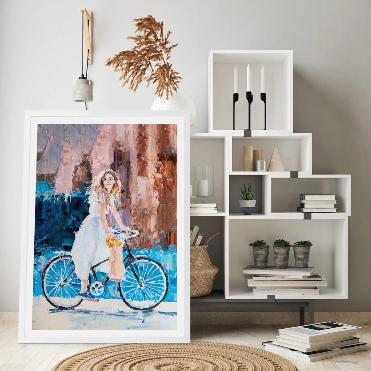 Poszter fekete keretben - Reggeli öröm - 61x91 cm