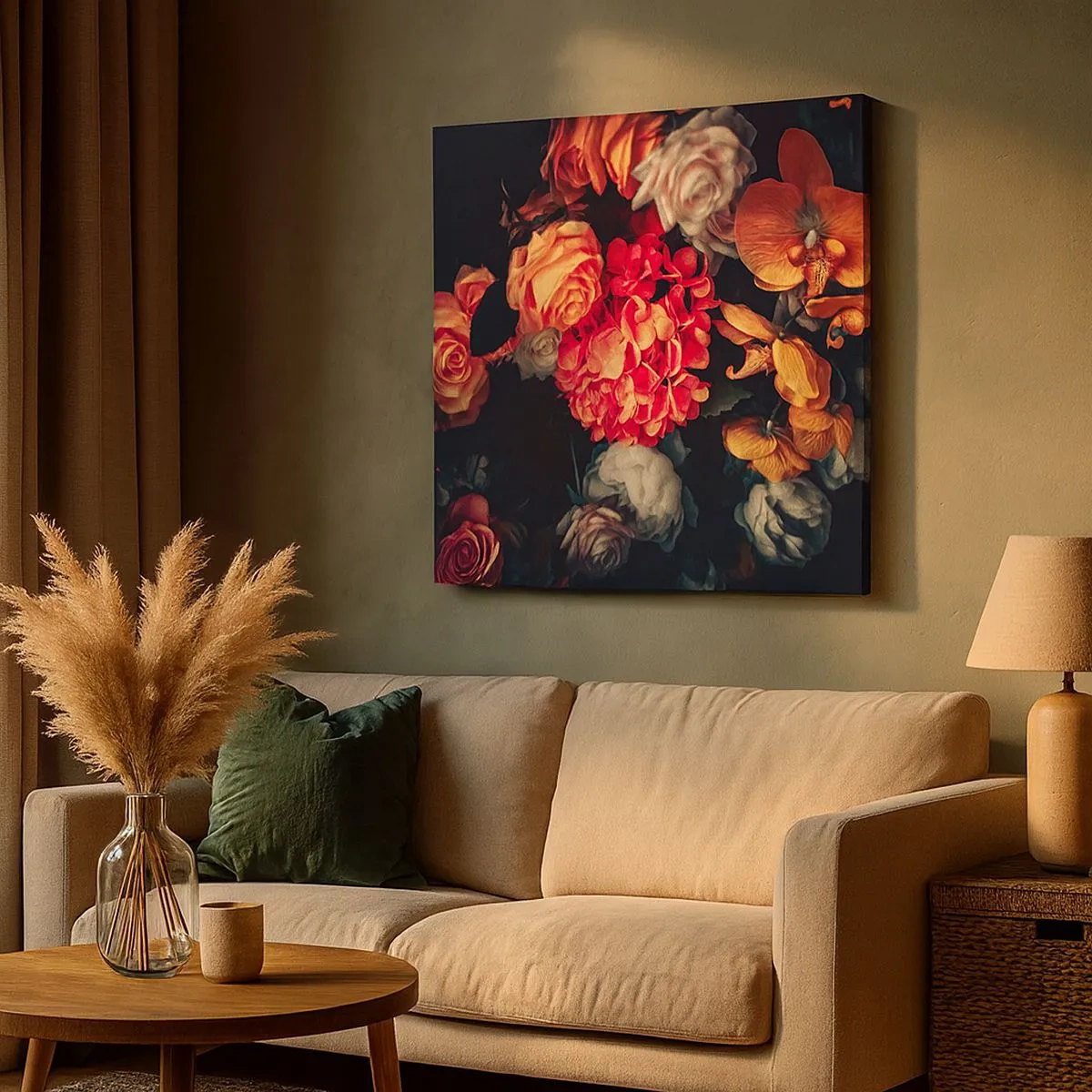 Vászonkép - Mint a holland mestereknél - 30x30 cm