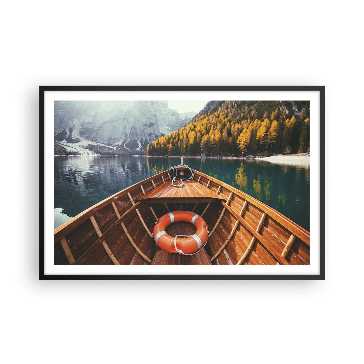 Poszter fehér keretben - Hegyi kirándulás - 91x61 cm