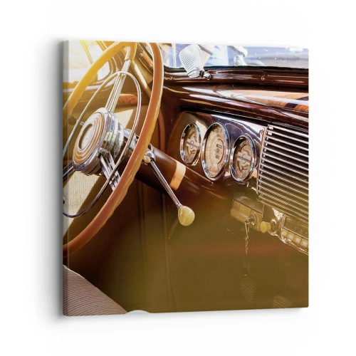 Vászonkép - Múlt luxusnak a fuvallata - 30x30 cm