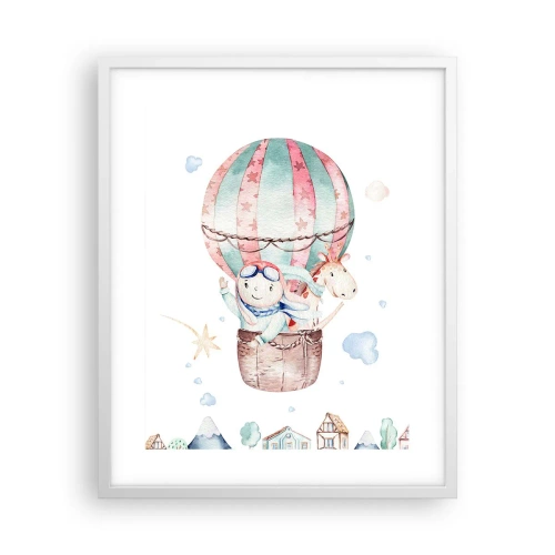 Poszter fekete keretben - Nemsokára visszajövünk! - 40x50 cm