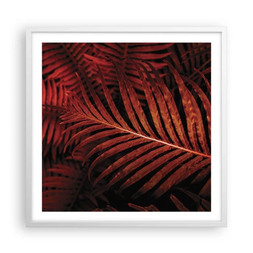 Poszter fekete keretben - Az élet vörös színe - 60x60 cm