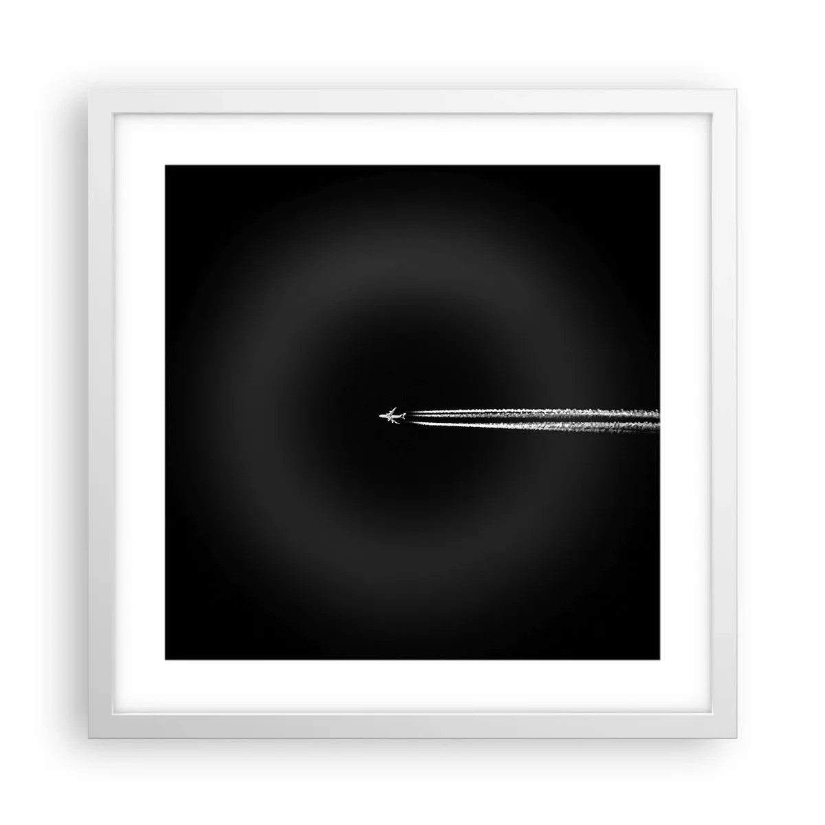 Poszter fekete keretben - Egy másik dimenzióba - 40x40 cm