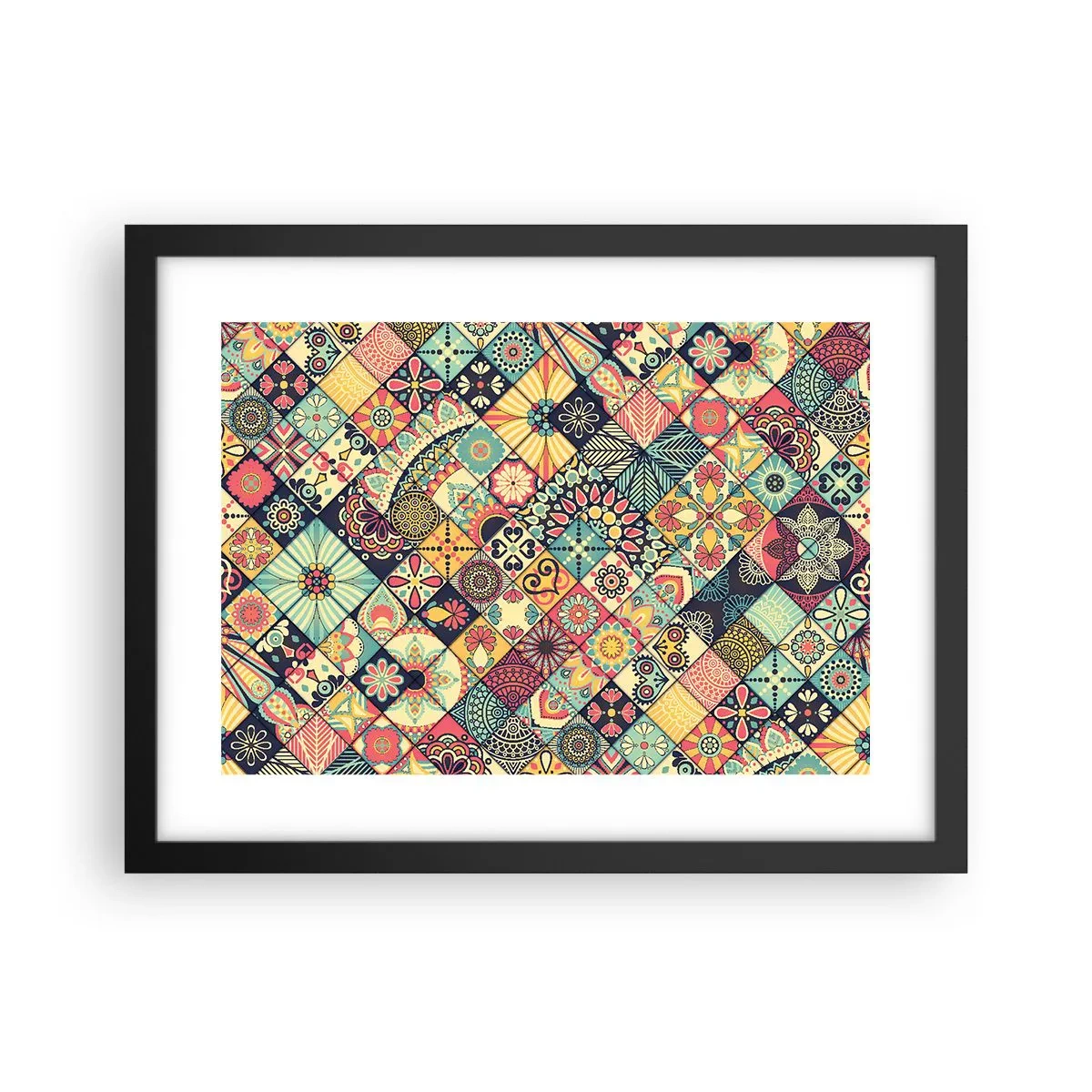 Poszter fehér keretben - Marokkói hangulat - 40x30 cm