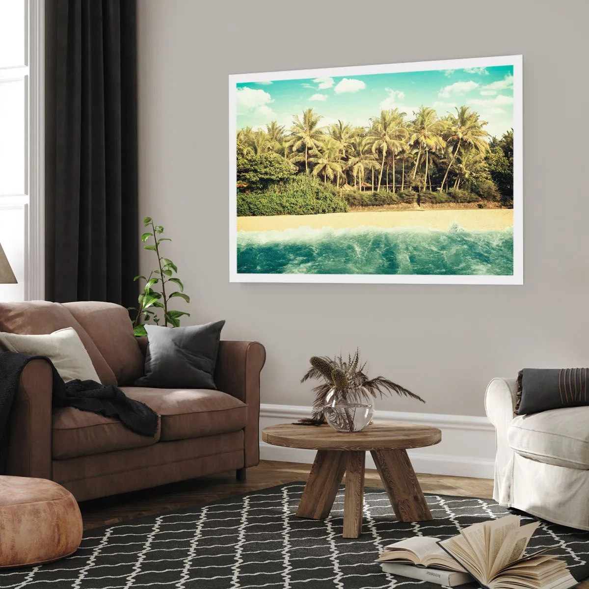 Poszter - Talán itt? - 70x50 cm