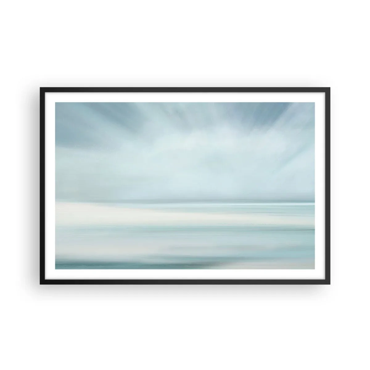 Poszter fehér keretben - Béke egészen a horizontig - 91x61 cm