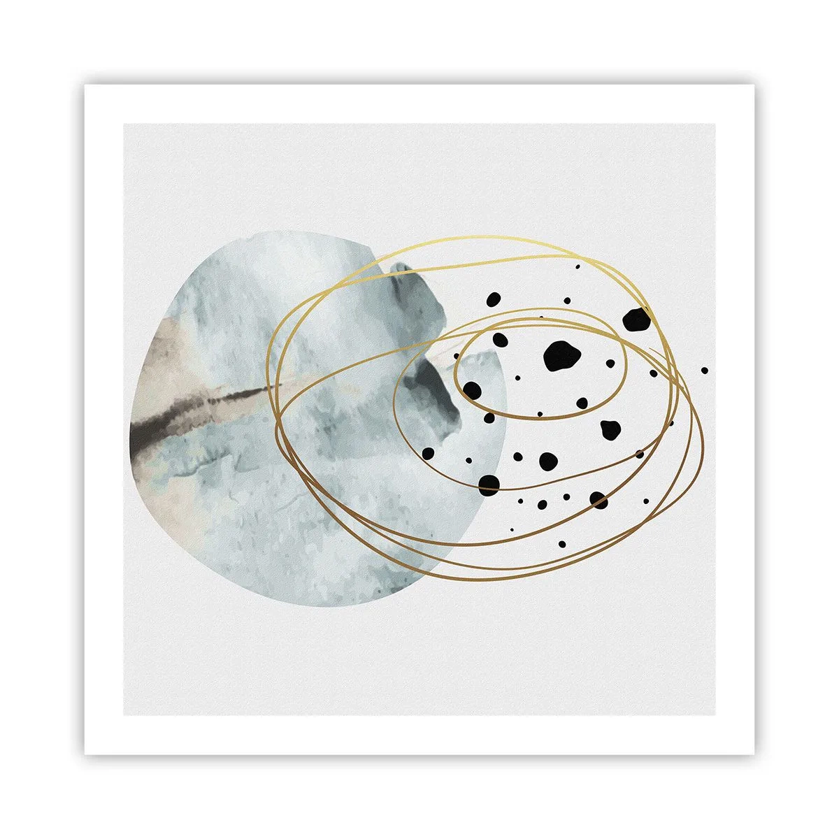 Poszter - Az ölelő térben - 60x60 cm