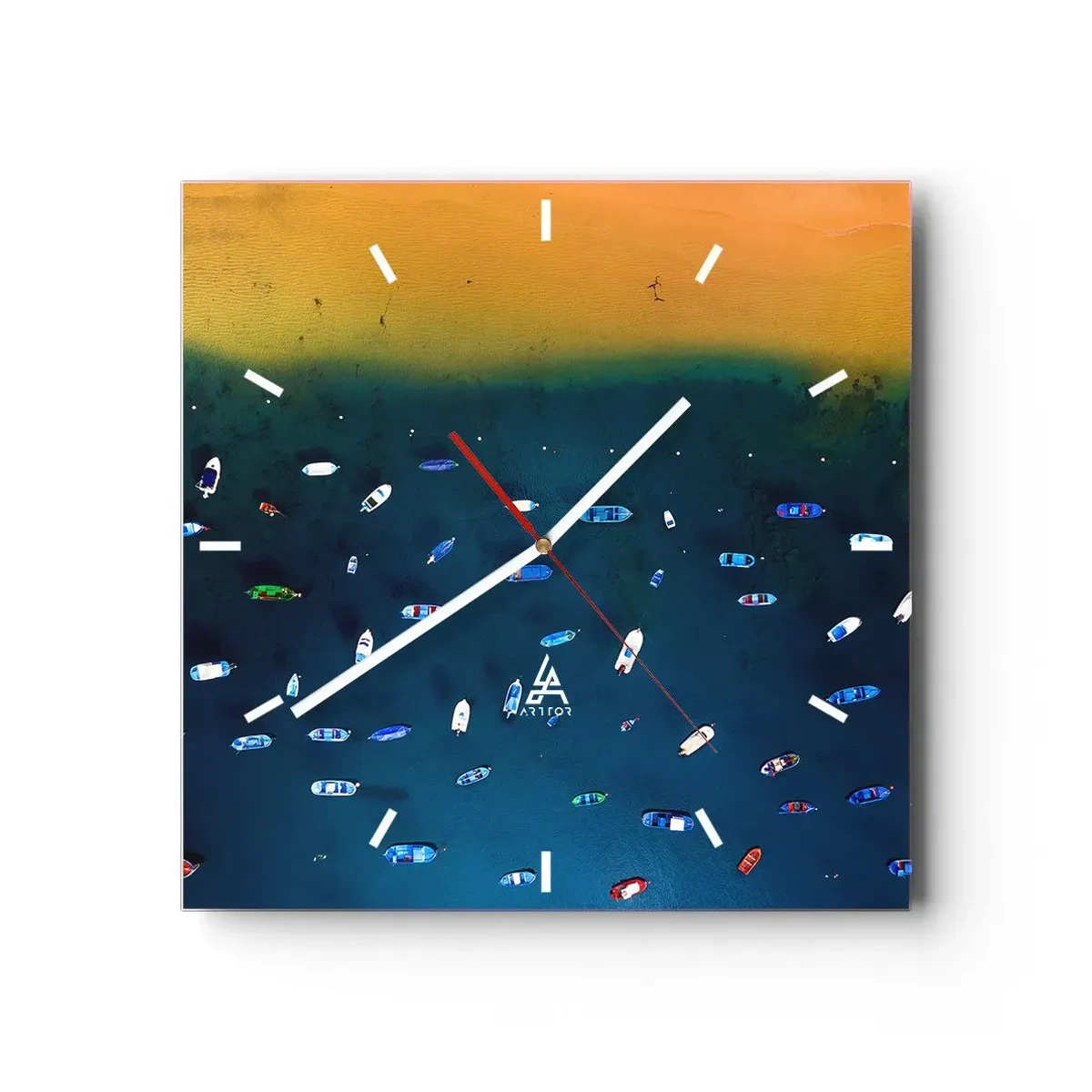 Falióra, Óra - Egy ünnepi játék - 40x40 cm