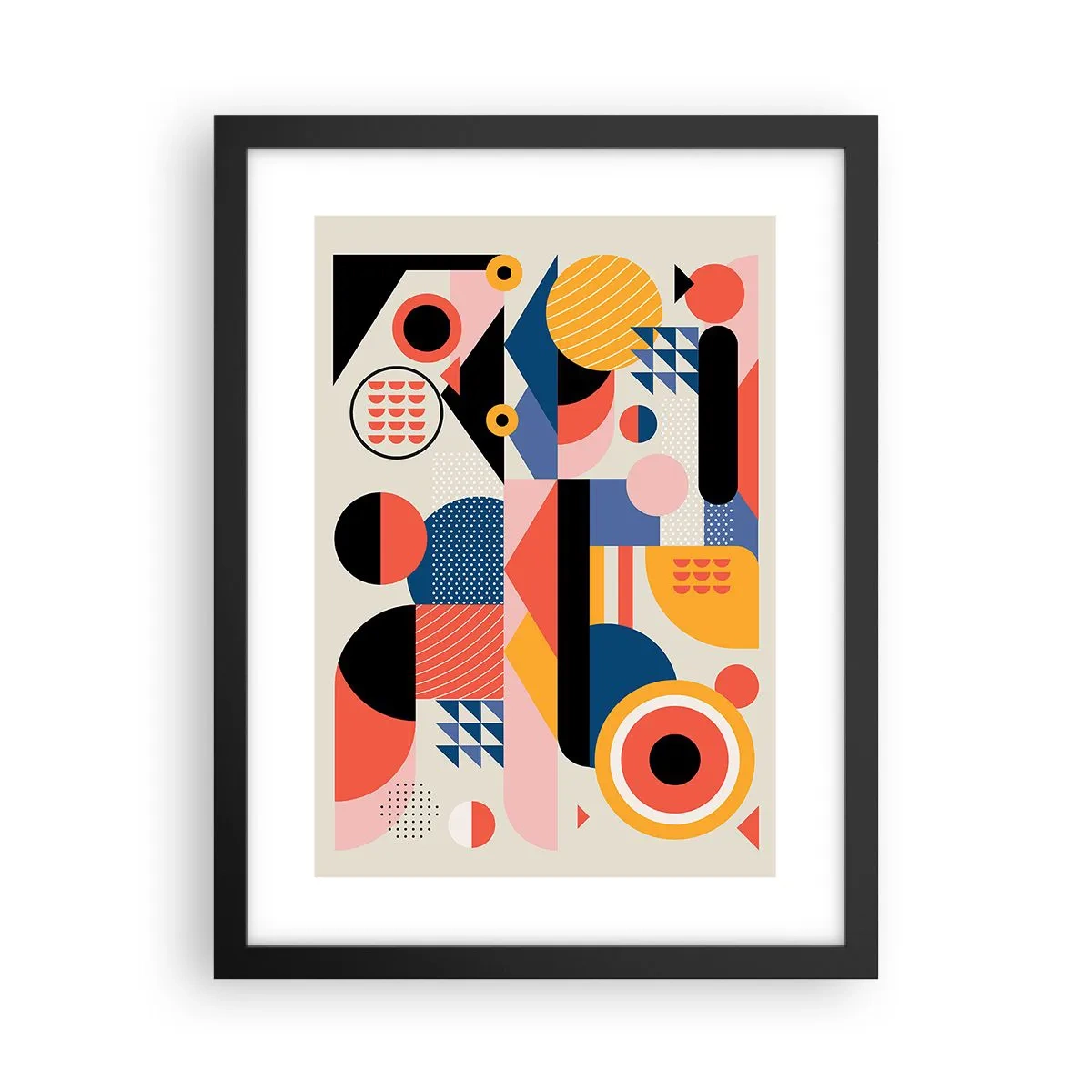 Poszter fehér keretben - Összetétel: játszadozzunk - 30x40 cm