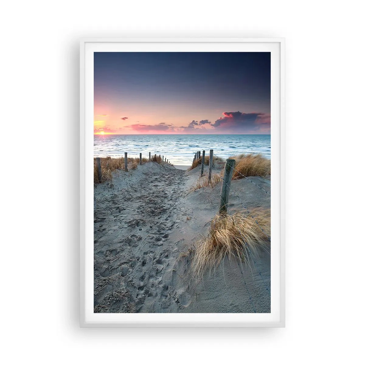 Poszter fekete keretben - Kiöntöttél egy sugárzó szivárványos fényt... - 70x100 cm